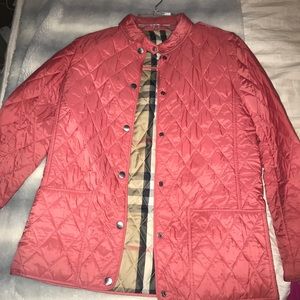 Burberry red/pink color jacket